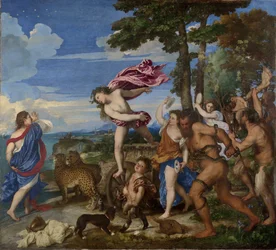 Bacchus and Ariadne (pre-restoration)
